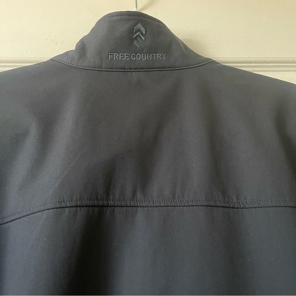 Free Country Water Resistant Zipper Up Fall Winter Jacket Black Color Size XL - Picture 9 of 14